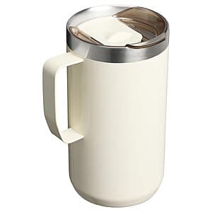 24oz STANLEY Insulated Stainless Steel Everyday Camp Mug (Cream Gloss) $18