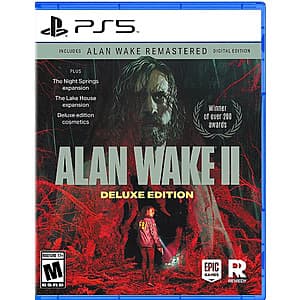 Alan Wake 2: Deluxe Edition (PS5) $30 + Free S&H