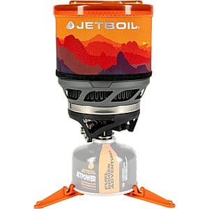 Jetboil MiniMo Camping and Backpacking Stove Cooking System (Sunset) $77.40 + Free Shipping