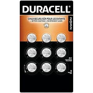 9-ct Duracell 2032 Lithium Battery $9.40 w/ S&S