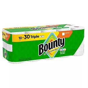 10-Pack Bounty Full-Sheet Triple Rolls Paper Towels + $15 Target eGift Card 2 for $56 + Free S/H