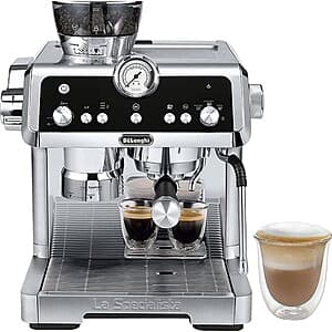 Refurb: Delonghi La Specialista Prestigio Espresso Machine w/ Burr Grinder $262.40 + Free S&H