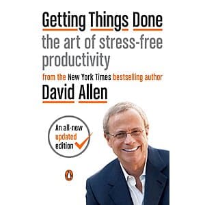 Getting Things Done: The Art of Stress-Free Productivity (Ebook) $2