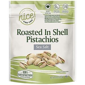 Select Nice! Snack Nuts (Various): Cashews, Pistachios, Roasted Nuts, Mixed Nuts $3 & More + Free Store Pickup on $10+ Order