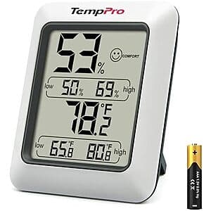 Prime Members: ThermoPro TP50 Digital Hygrometer Indoor Thermometer Gauge $10 + Free S/H
