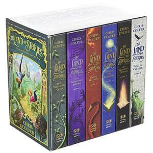 The Land of Stories by Chris Colfer Complete Paperback Gift Set (Paperback Box Set) $25.45