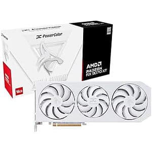 PowerColor Hellhound AMD Radeon RX 9070 XT 16GB GDDR6 Graphics Card $713.55 + Free S&H