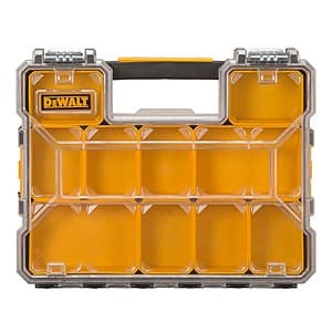 DEWALT 10-Compartment Shallow Pro Small Parts Organizer $12.90 + Free Shipping