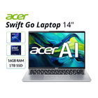 Refurb: Acer Swift Go: 14" 1200p Touch, Intel Ultra 7 155H, 16GB RAM, 1TB SSD $372 + Free Shipping