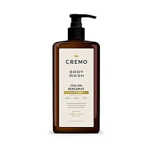 32-Oz Cremo Rich-Lathering Body Wash for Men (various) $9.60 w/ Subscribe & Save