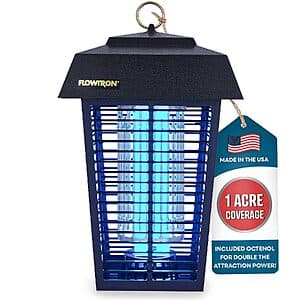 Flowtron 1-Acre 40W UV Outdoor Electric Bug Zapper $35 + Free S&H