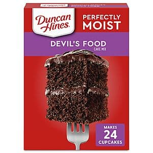 15.25-Oz Duncan Hines Devils Food Classic Cake Mix $0.95 w/ Subscribe & Save