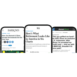 The Wall Street Journal Digital Bundle (WSJ, MarketWatch, and Barron’s) $1/Week for 1 Year
