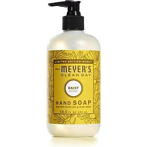 Select Accounts: 12.5-Oz Mrs. Meyer's Clean Day Liquid Hand Soap (Daisy) $2.55 w/ Subscribe & Save