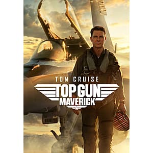 Top Gun: Maverick (Digital 4K UHD Film) $5