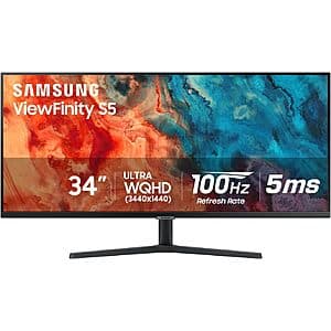 34" Samsung ViewFinity S50GC 100Hz 1440p Monitor $200 + Free Shipping