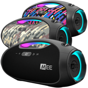 MEE Audio 60W PartySPKR Boombox $40 + Free S&H