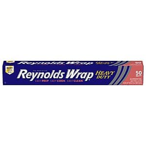 Select Accts: 50 Sq. Ft. Reynolds Wrap Heavy Duty Aluminum Foil $3.70 w/ S&S