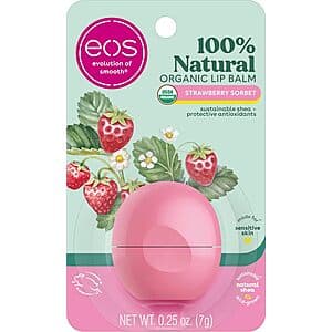 Select Accounts: 0.25-Oz eos Natural Shea Lip Balm (5 Scents) $2.25 w/ Subscribe & Save