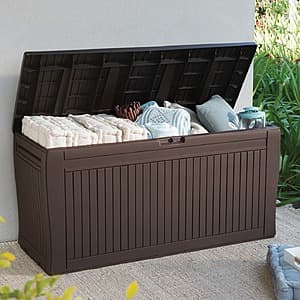 71-Gal Keter Comfy Durable Outdoor Storage Plastic Deck Box (2 Colors) $45 + Free S&H
