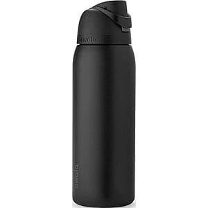 40-Oz Owala FreeSip Insulated Water Bottle w/ Straw (Very Dark) $32