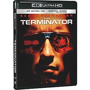 The Terminator (4K UHD + Digital) $13