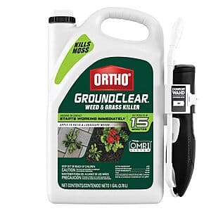 1-Gal Ortho GroundClear Weed & Grass Killer Spray w/ Comfort Wand $16.65