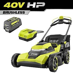 Select Stores: RYOBI 40V HP Brushless 21" Lawn Mower w/ 8.0 Ah Battery & Charger $225.15 (Valid In-Store Only)