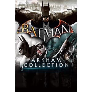 Batman: Arkham Collection (Xbox One/Series X|S Digital Download) $6