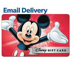 Sam's Club Plus Members: $200 Disney Gift Card (Email Delivery) $180