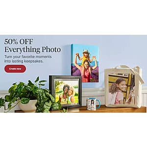Walgreens Photo: Everything Photo 50% Off + Free Pickup