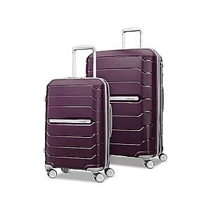 2-Piece Samsonite Freeform Hardside Spinner Luggage (Purple, 31" & 23") $120 + Free S&H w/ Amazon Prime