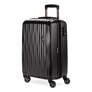 19" SwissGear Energie Expandable Carry-On Luggage w/ Spinner Wheels & TSA Lock $54 + Free Shipping