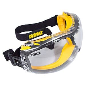 DeWALT Concealer Anti-Fog Dual Mold Safety Goggles $10
