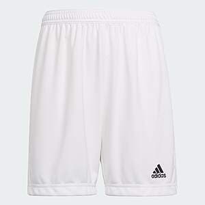 Men's adidas Entrada 22 Soccer Shorts (White) $7 + Free S&H