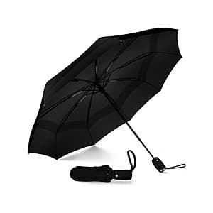 Repel Windproof Auto Open/Close Lightweight Compact Umbrella (Black) $13 + Free Shipping w/ Prime