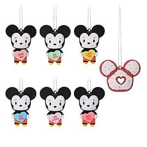 Select Accounts: 2-Count Hallmark Disney Mickey Mouse Valentine's Day Ornaments $3.75