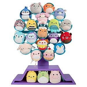 22-Piece Squishmallows 2.5" Micromallows Ferris Wheel Display Set