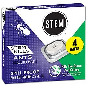 4-CT STEM Spill Proof Indoor Liquid Ant Baits $2 w/ Subscribe & Save