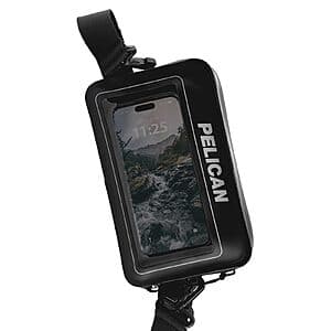 2L Pelican Marine Water-Resistant Phone Sling Bag w/ Adjustable Strap $25