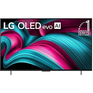 LG OLED evo AI C5 4K Smart TVs: 65" $1117.60, 55" $957.60, 48" $877.60, 42" $717.60 + Free Shipping