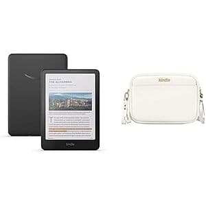 Prime Members: 16GB Amazon Kindle Colorsoft eReader + Sling Bag Bundle $170 + Free S&H