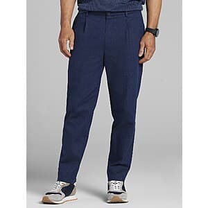 Joseph Abboud Men's Linen Blend Herringbone Chino Pants (Navy, M-XL) $8.50 + Free Shipping