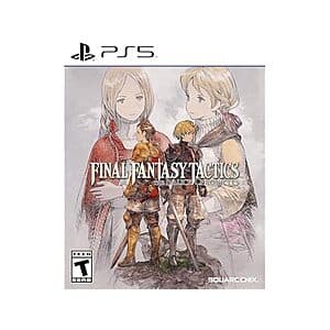 Final Fantasy Tactics: The Ivalice Chronicles (PS5, Amazon Edition) $28 + Free S&H w/ Amazon Prime