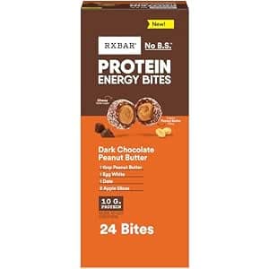 24-Count 21.1-Oz Box RXBAR Protein Energy Bites (Dark Chocolate Peanut Butter) $13.35 w/ S&S