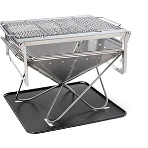 Snow Peak Portable Takibi Fire & Grill w/ Carrying Case (Stainless Steel) $191.95 + Free Shipping