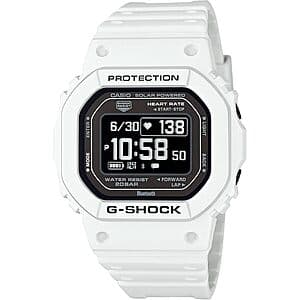 Casio Men's G-Shock Move Multisport Heart Rate 51mm Smart Watch (White) $179.40 + Free Shipping