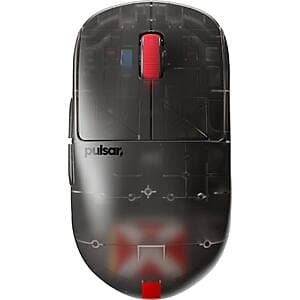 Pulsar X2H Mini Wireless Gaming Mouse (Clear Black) $40 + Free S&H