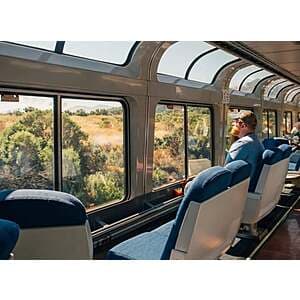 Amtrak Big Savings On Rail Journeys Flash Sale (various routes/scenic landmarks) Up to $500 Off/Couple (Valid thru 7/18)