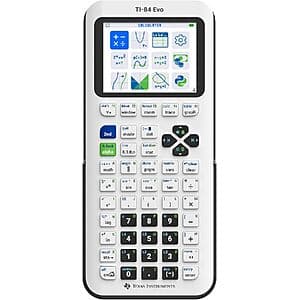 Texas Instruments TI-84 Evo Graphing Calculator $77 + Free S&H